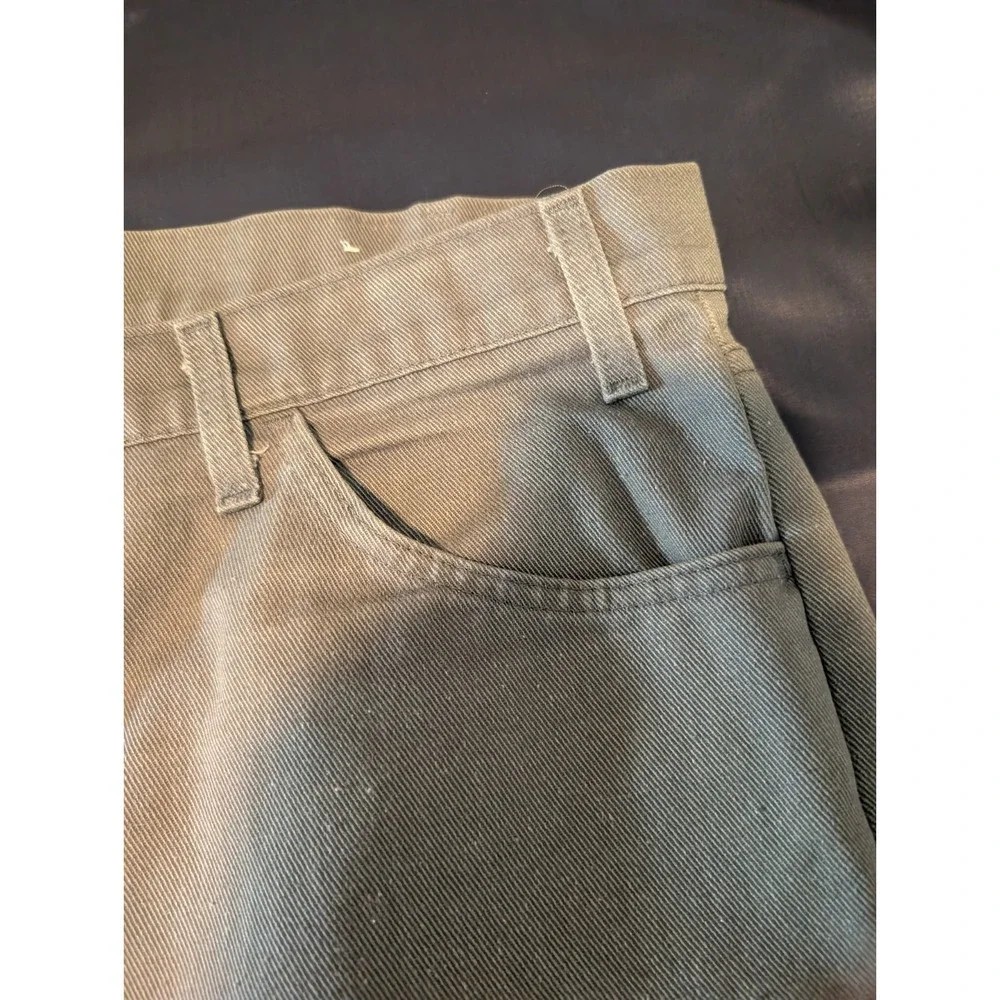 Levi Strauss & Co Mens Gray Denim Jeans Regular Fit Straight 504 Size 40x32
